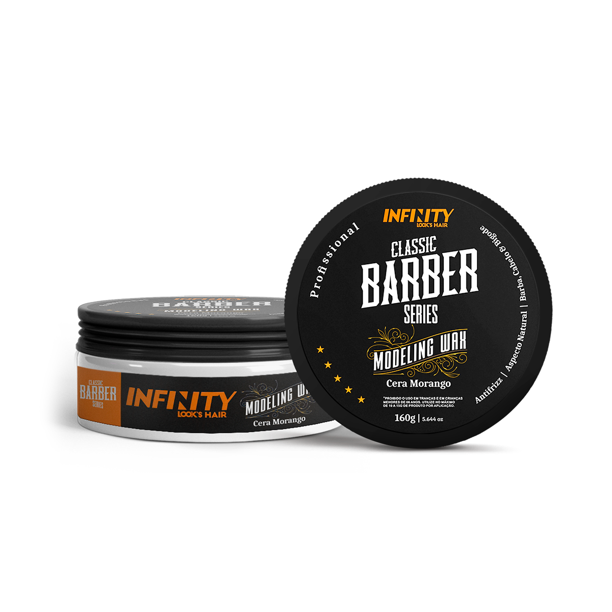 CERA MODELADORA BARBER MORANGO - 160G